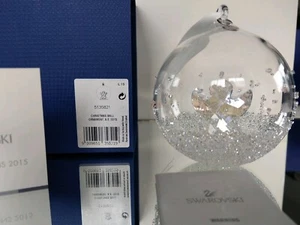Swarovski Weihnachtskugel 2015 Christmas Ornament Ball 5135821 OVP NEU MIB (4) - Picture 1 of 2