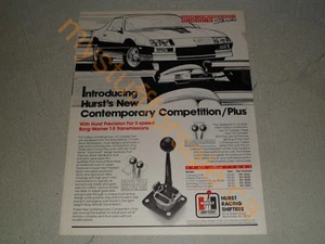 1984 HURST RACING SHIFTER 2 AD / ARTICLE - Bild 1 von 1