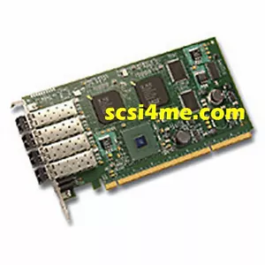Scheda FC Fibre Channel LSI LSI7404XP-LC 4 porte PCI-X 4Gb/s 4G con ricetrasmettitori - Foto 1 di 1