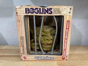 Vintage Mattel 1987 Original Boglins Dwork Hand Puppet w/ Original Box Mexico - Picture 1 of 10