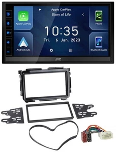 JVC DAB Bluetooth MP3 USB 2DIN Autoradio für Honda HR-V (RU, ab 2015) - Bild 1 von 8