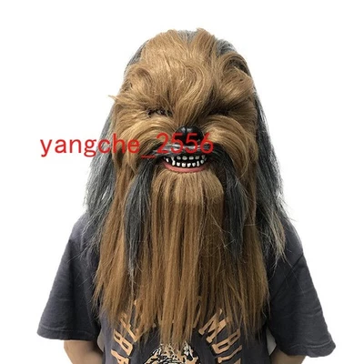 Chewbacca Star Wars Helmet Mask Cosplay Props Terror Accessories Halloween Mask - Image 1 of 4
