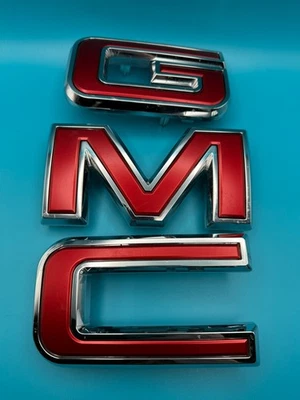 Insignia de rejilla emblema frontal GMC Canyon OEM 2023-2025 84237676 84237677 84237678 Foto 1 de 4