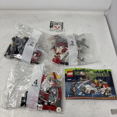 Lego Ghostbusters 75828 Ecto-1 New in Bags. Missing Bag 1. Bags 2,3,4 Included - Image 1 of 4