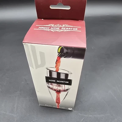 Aireador/Decantador Magic de Vino Tinto con Soporte Base y Bolsa de Viaje Juego de Filtro de Sedimentos Foto 1 de 4