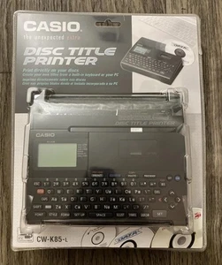 Casio CW-K85 CD/DVD Thermal Printer NEW SEALED - Photo 1/5