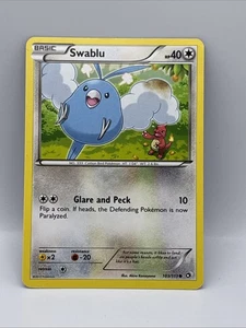 Swablu 103/113 Legendäre Schätze Common Pokemon Karte  - Bild 1 von 2