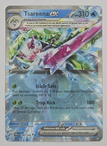 Tsareena EX 046/182 Double Black Star Rare Paradox Rift Pokémon TCG NM - Bild 1 von 8