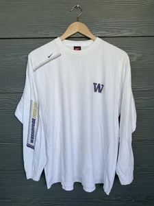 Vintage Y2K Washington Huskies Shirt University Of Washington Gr. XXL UW Nike LS - Bild 1 von 10