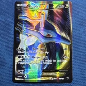 Kingdra EX 122/124 -Ultra Rare Full Art Pokemon Card - Foto 1 di 3