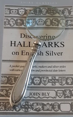 Lupa Barker Bros Sheffield 1936 HM cabo de prata esterlina George V - Imagem 1 de 4