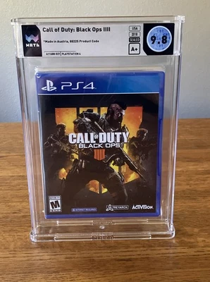 Call of Duty: Black Ops 4 Sony PlayStation 4 PS4 NOVO LACRADO Classificação 9.8 A+ WATA - Imagem 1 de 4