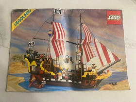 LEGO Set 6285 Manual Instructions ONLY Black Seas Barracuda 1989