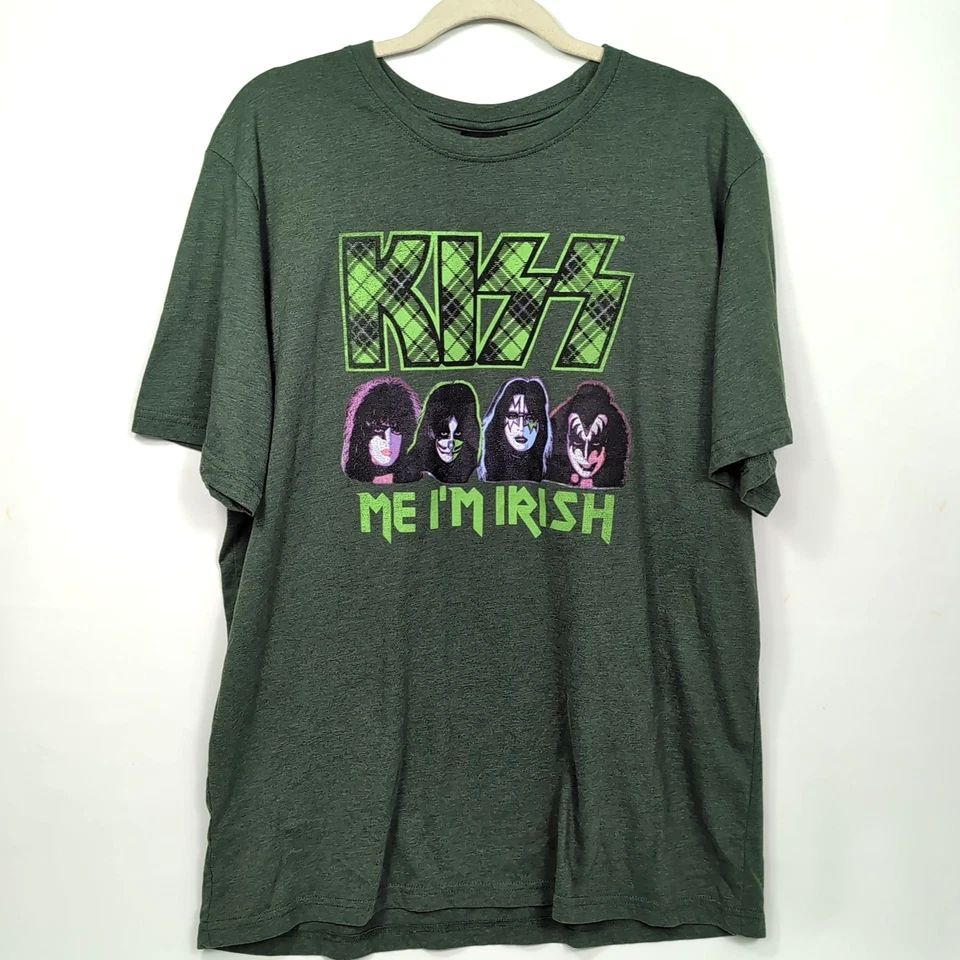 KISS ME I’M IRISH XL T‑SHIRT | Official Licensed Tee | St. Patrick’s Day Vibe Foto 1 de 4