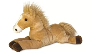 Aurora Stofftier Kuscheltier Plüsch Beanie Pferd Pony Stofftier 12 Zoll NEU - Bild 1 von 4