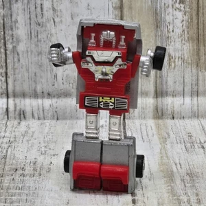 VintageI 1984 Go Bots LeBaron Convertible Red/ Gray 3" Robot Transformers  - Picture 1 of 17