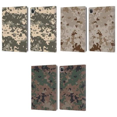 HEAD CASE DESIGNS CAMUFLAJE MILITAR SERIE 2 FUNDA LIBRO CUERO PARA APPLE iPAD Foto 1 de 4