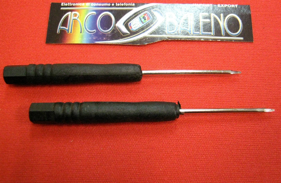 Kit da 2 GIRAVITI CACCIAVITI PER VITI HUAWEI ASCEND Y635 TORX T5 +CROCE ATTREZZI - Imagen 1 de 1