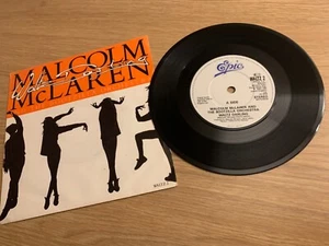 Malcolm McLaren And The Bootzilla Orchestra Waltz Darling 7" 1989 EPC6546577 VG+ - Picture 1 of 2
