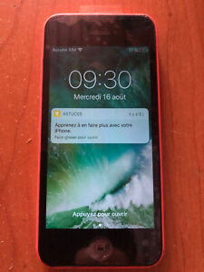 Apple iPhone 5C Rose 16GB Désimlocké + Ecran Neuf  (envois sous 24H)