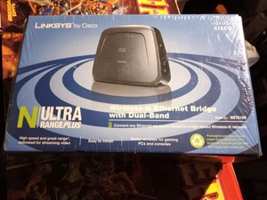Cisco Linksys Dual-Band Wireless-N Gaming and Video Adapter WET610N SEALED