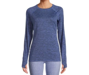 Neu mit Etikett ClimateRight Damen-Thermo-Plüsch-Wärme-Kühlschicht-Top blau XS - Bild 1 von 1