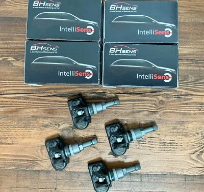 HUF TPMS Tire Pressure Sensors Gunmetal Valve Stems RDE012 For BMW 1M Cp 2012  - Изображение 1 из 3