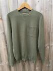 Percival Crew Neck Knit Jumper Sage Size Large Brand New Knitted Top Oi Polloi