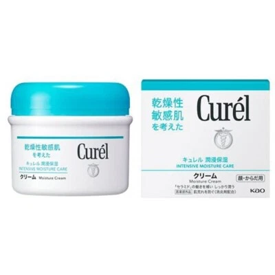 Kao [ Curel Cream 90g ] Dry sensitive skin Intensive moisture care - Image 1 of 4