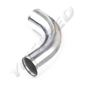 US 90 Degree 3.5" 89mm OD Turbo Intercooler Pipe Aluminum Tube Tubing L=300MM - Picture 1 of 7
