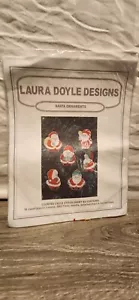 Laura Doyle Designs Santa Ornaments - Picture 1 of 2