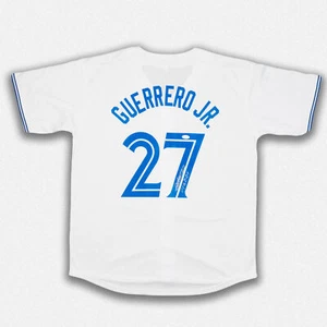 Vladimir Guerrero Jr. Blue Jays signiertes "Vladdy" weißes Pro Style Trikot JSA - Bild 1 von 2