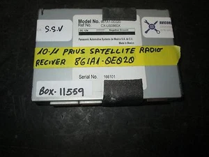 10 11 PRIUS SATELLITE RADIO RECEIVER #861A1-0E020 *See item description* - Bild 1 von 2