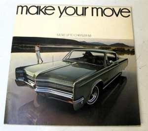 CHRYSLER Car Sales Brochure LF USA 1968 #81-005-8033 New Yorker 300 Newport++ - Picture 1 of 11