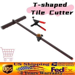 Professional Manual Ceramic Tile Cutter 36" Floor Tile Porcelain Cutting-Machine - Picture 1 of 23