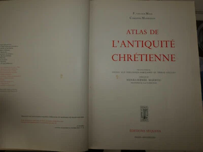 Atlas de l'antiquité ancienne Van der meer, Mohrmann 1960 - Photo 1/4
