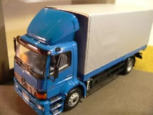 1/43 Minichamps MB Atego blu teloni camion prezzo speciale - Foto 1 di 1
