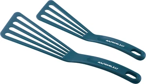 Set 2 pezzi tornio in nylon, blu marino, spatole da 10 e 12 - Foto 1 di 12