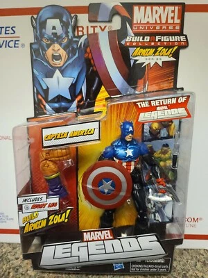 Figura Capitán América/Bucky - BAF Armin Zola - Hasbro - Leyendas del Universo Marvel Foto 1 de 4