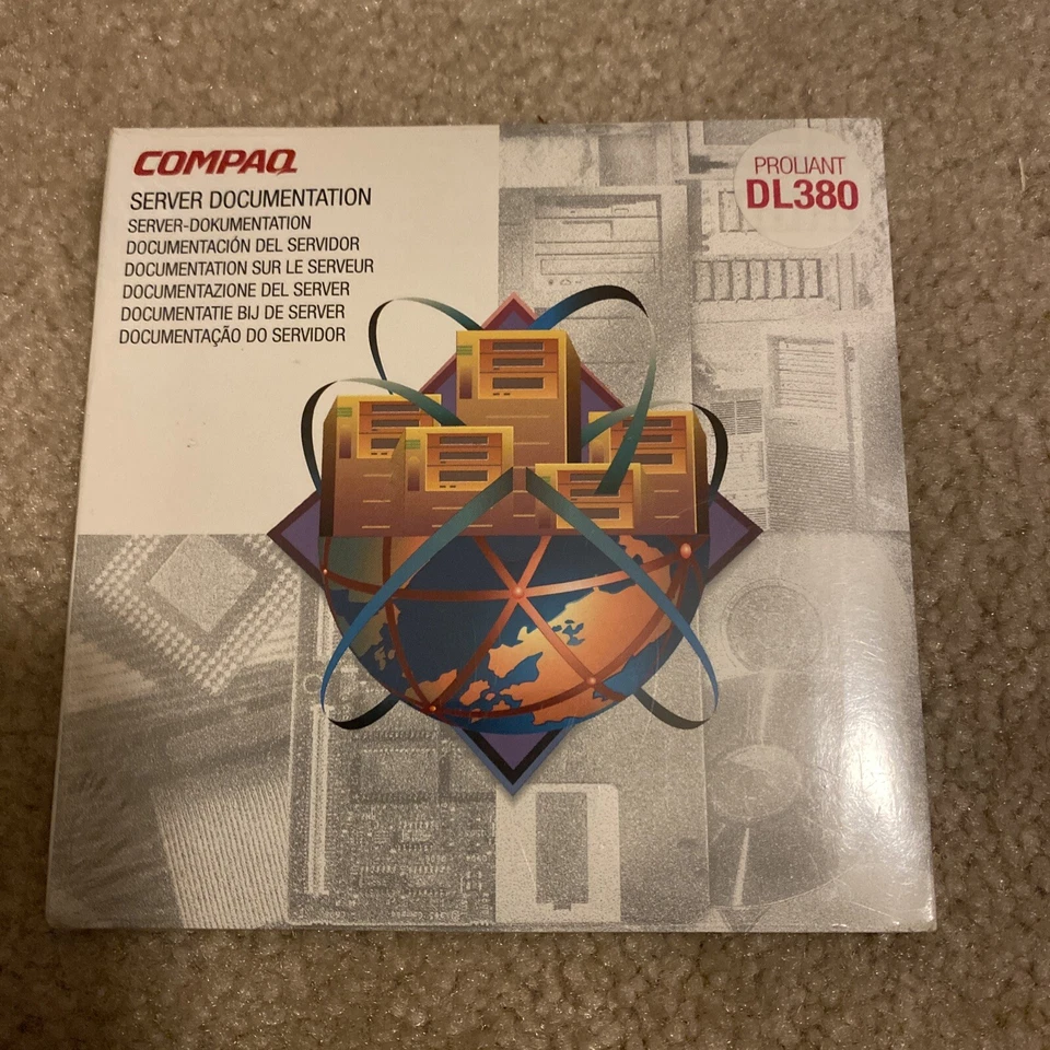 Comcast / HP ProLiant DL380 Server Documentation CD, New factory Sealed - Image 1 of 2