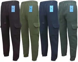 Pantalones lisos para correr de combate de carga para hombre dobladillo elástico M - 3XL - Imagen 1 de 7
