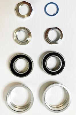 Sealed Bottom Bracket Bearings Set, American, 24 TPI for 1 Pc. Bicycle Cranks - Image 1 of 4