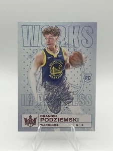2023-24 Panini Court Kings - Brandin Podziemski #15 Works In Progress Ruby /149 - Bild 1 von 2