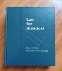Vintage Law For Business Hardcover Book By Bruce Fischer & M Jennings 0314931783