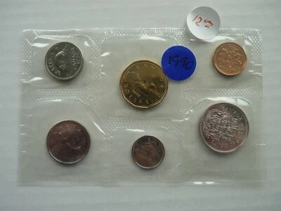 ORIGINAL  1990 CANADA SCEALE PL SET  ROYAL CANADA MINT - Image 1 of 3