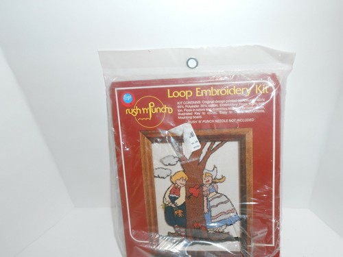 Kit De Punchneedle Boye Rush 'n' Punch Vintage USA - Outil Broderie Boucle