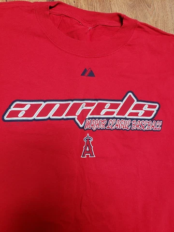 vintage MLB Angels 2XL teeshirt (48" no tag), short sleeves Cover