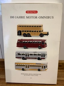 Wiking HO/1:87 Leerverpackung - OVP 990 05 100 Jahre Motor Omnibus (DU52-2S10)-1 - Bild 1 von 3