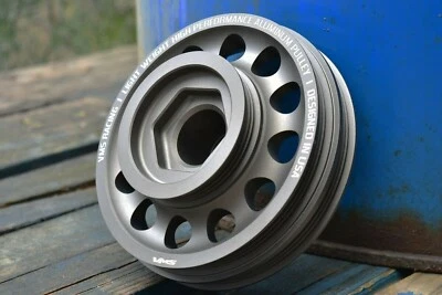 LIGHT CRANKSHAFT PULLEY FOR HONDA PRELUDE H22 VTEC 1993 TO 2001 - Image 1 of 4