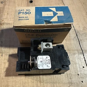 New Gould ITE Pushmatic P150 50 Amp 1 Pole Circuit Breaker 240VAC 50A - Picture 1 of 6